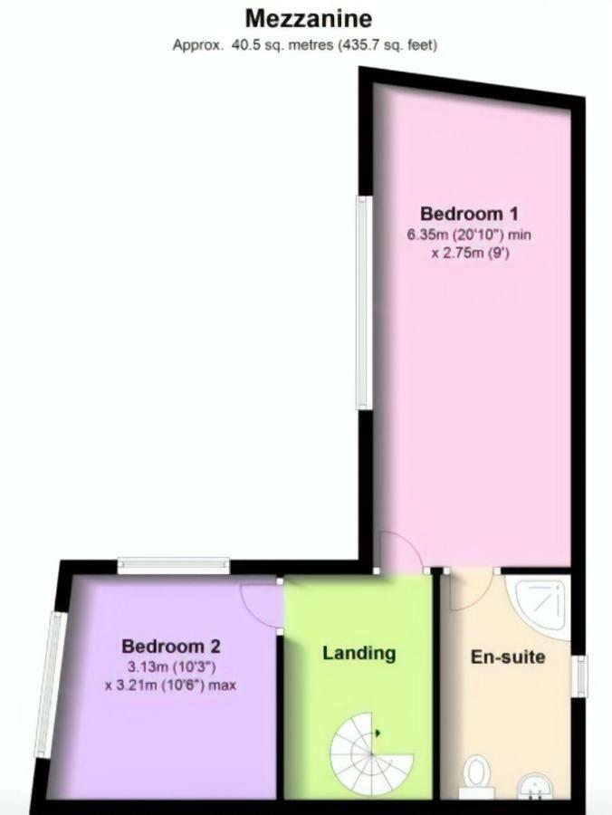 4B Loft Penthouse Industrial Decor With Canal & City Views Coventry Exterior photo